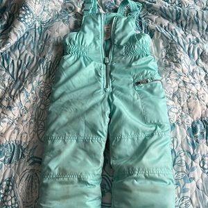 Snow bib unisex light blue Carters